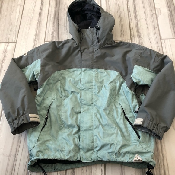 silver snowboard jacket